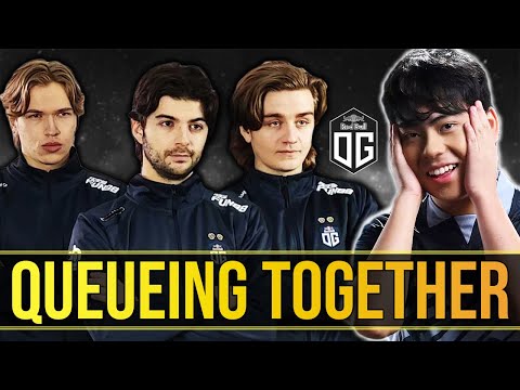 OG queueing together in pubs - TWO games in a row DOTA 2