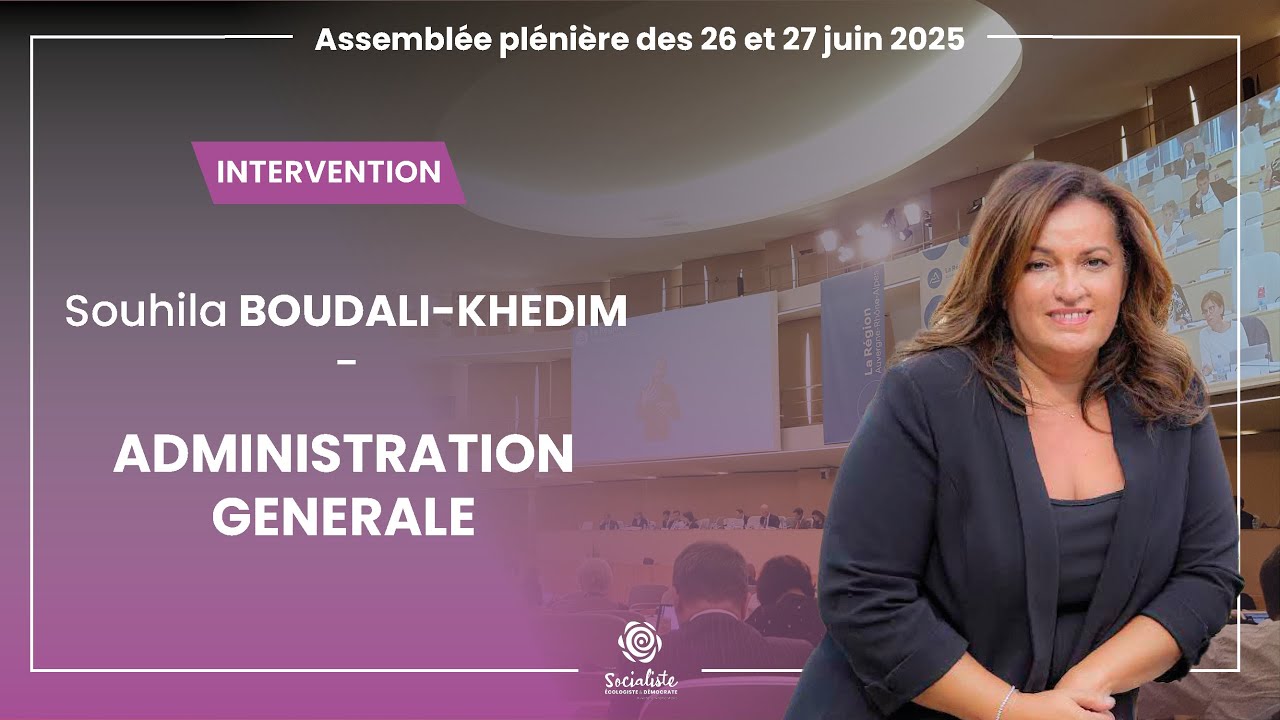 Administration générale - Souhila Boudali-Khedim