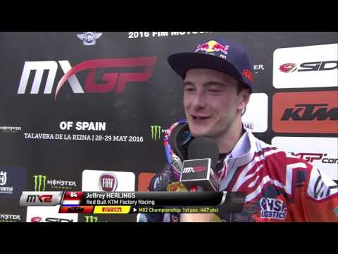 MXGP of Spain 2016 News Highlights in Spanish