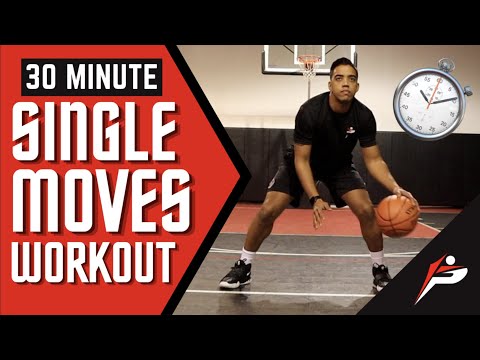 30 Min. Dribbling Workout | Workout #5 - Ball Control & Single Moves | Pro Training Basketball