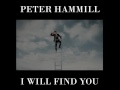Peter Hammill  - I Will Find You (lyrics)