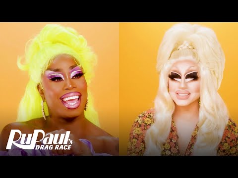 The Pit Stop AS6 E04 | Trixie Mattel & Monique Heart Score At Halftime | RPDR All Stars