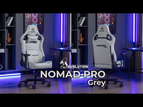 Игровое кресло Evolution Nomad PRO (серый)