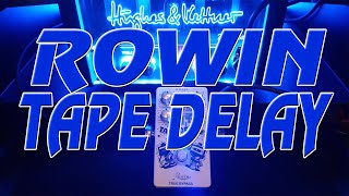 Video thumbnail for Rowin Tape Delay - Hughes & Kettner TM-5 - Pedal Demo - No Talking by NW Digital Audio