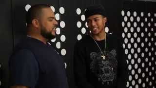 Diggy Simmons on what it will be like to open for his Dad at Christmas in Brooklyn