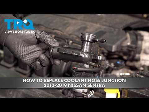 How to Replace Coolant Hose Junction 2013-2016 Nissan Sentra