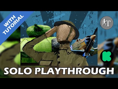 Tutorial & Solo Playthrough PREVIEW of Fortitude - Solo Board Game