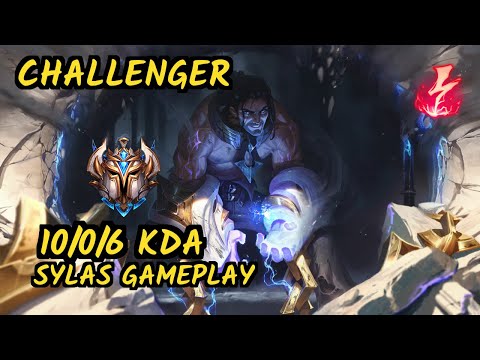 Pekin Woof (SYLAS) vs YASUO - 10/0/6 KDA MID CHALLENGER GAMEPLAY - NA
