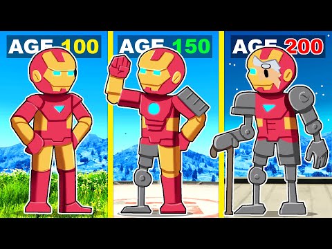 Surviving 200 Years As IRON MAN In GTA 5!