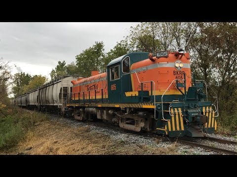 Chasing Battenkill Railroad 605