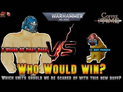 2 Wound Space Marines? Which units should we worry about? - Coffee Time
