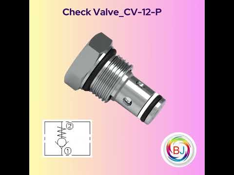 Cartridge Check Valve_CV-12-P