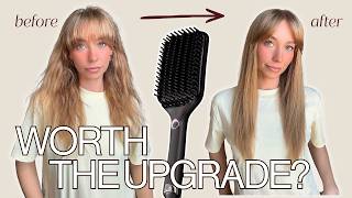 How to Use the New ghd Glide Max Hot Brush | Full Tutorial & Results