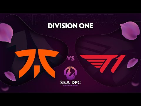 Fnatic vs T1 Game 2 - DPC SEA Div 1: Tour 2 w/ Ares & Fogged