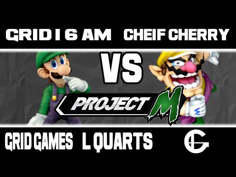 GRID | 6 AM (Luigi) VS Chief Cherry (Wario) | Grid Project M Weekly 47 | Losers Quarters