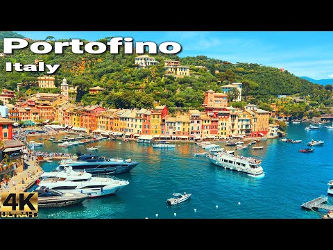 Portofino Italy Walking Tour - Italian Riviera 4k Walking Tour 4k 60fps