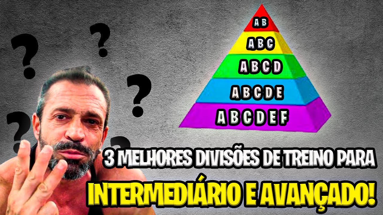 AS 3 MELHORES DIVISÕES DE TREINO PARA INTERMEDIÁRIO E AVANÇADO