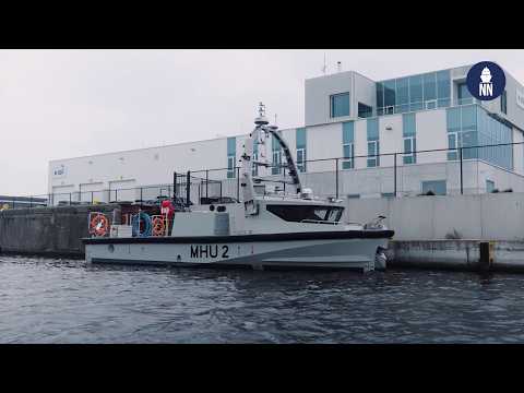 Exail's new MCM drones factory in Ostend, Belgium