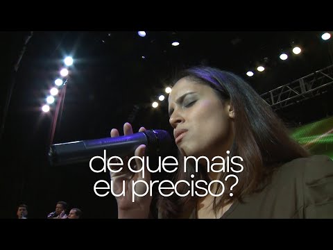 De Que Eu Mais Preciso - Nova Voz