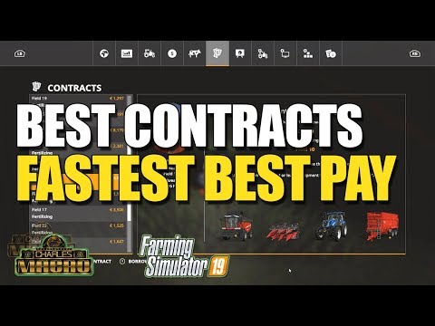THE BEST CONTRACTS FOR FASTEST and BEST PAY | Farming Simulator 19 | Ep. 15