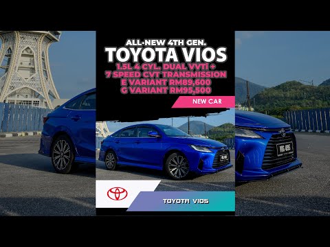 The All New 2023 Toyota Vios | DNGA Based Compact Sedan