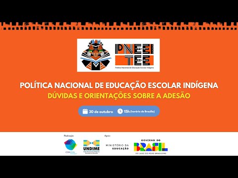 Política Nacional de Educação Escolar Indígena - dúvidas e orientações sobre a adesão