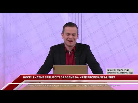TV REPLIKA 01.12.2020. HOĆE LI KAZNE SPRIJEČITI GRAĐANE DA KRŠE PROPISANE MJERE?