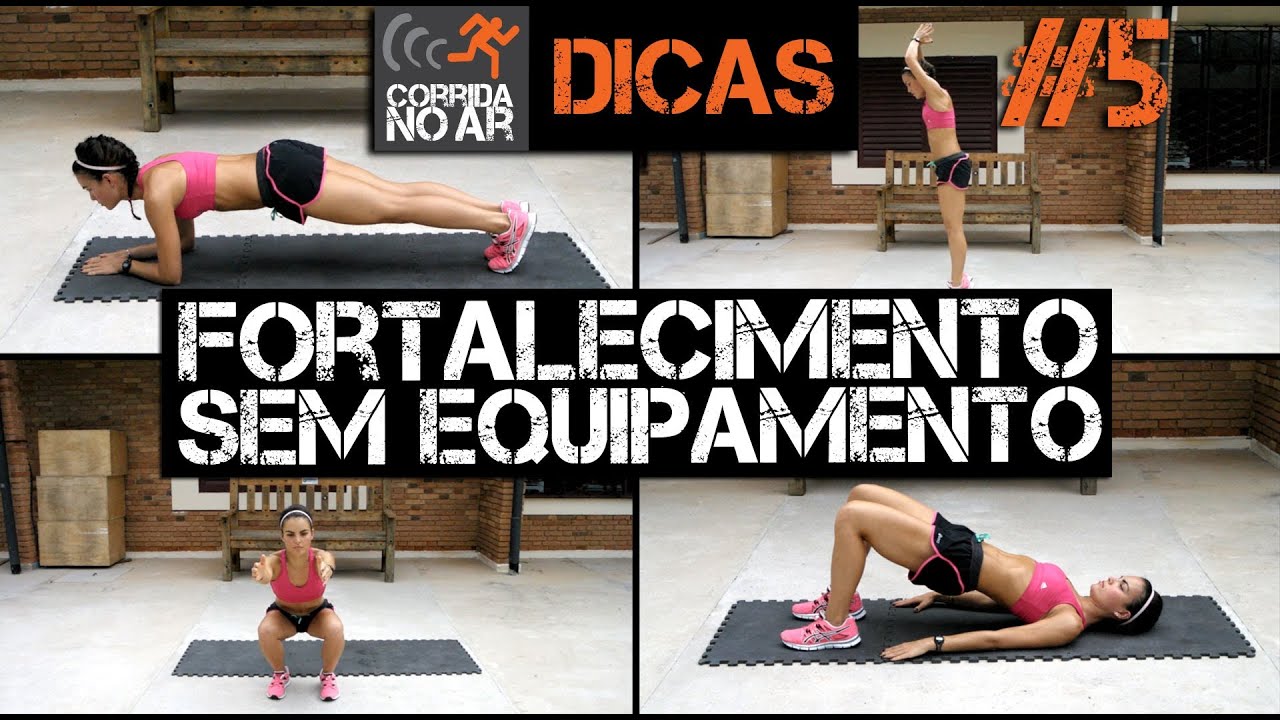 Fortalecimento para corrida sem equipamento [Dica #5]
