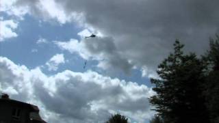 preview picture of video 'Signalbau mit Helicopter in Stolberg'