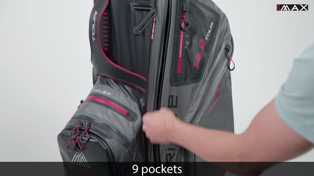 Video: Big Max Dri Lite Tour Cartbag Video: Big Max Dri Lite Tour Cartbag