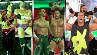 WWE 2K25: D-Generation X Entrance Evolution in WWE Games! (WWE HCTP to WWE 2K25)