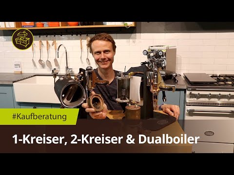Welche Espressomaschine ist die Richtige?  -  Einkreis, Zweikreiser oder Dualboiler