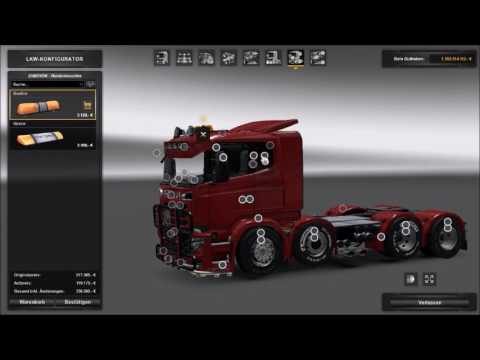 [ETS2 v.1.27] Scania R&S 8.0 Mega Mod + Cabin DLC and Mighty Griffin