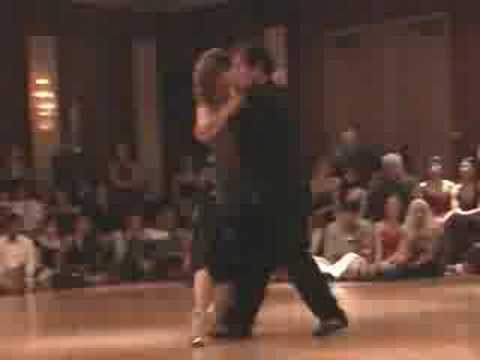  Giselle Anne  and  Gustavo Naveira  are  dancing  to  the  tango  "  Indio Manso  "  by  Carlos di Sarli