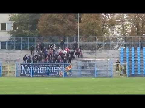 Błękitni Stargard - Odra Opole 0-1 (kibice, stadion, karny, gol)
