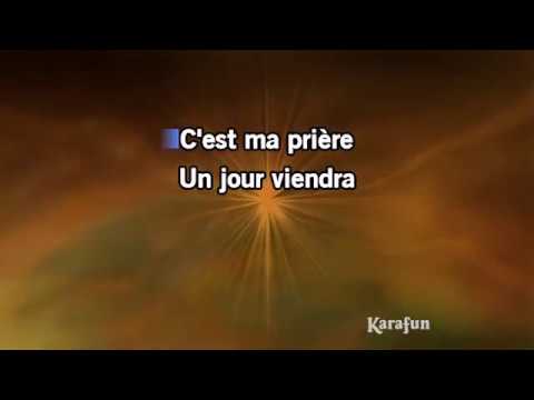 Karaoké C'est ma prière - Mike Brant *