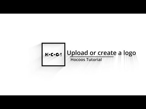 How to upload or create logo for your website | Hocoos AI tutorial