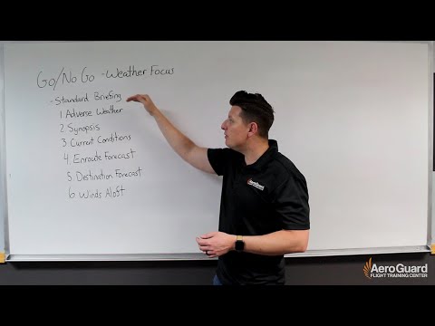 Pre-Flight Standard Weather Briefing Guide – AeroGuard Flight Training Center