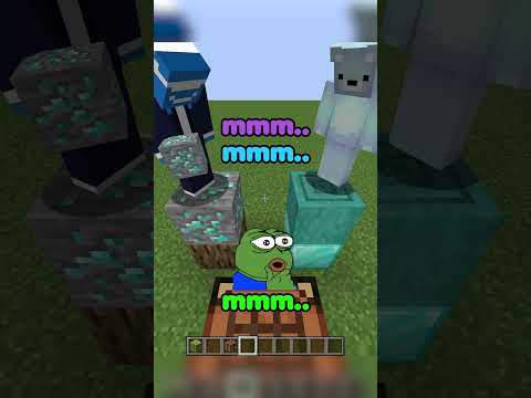 No Talking Telepathy 🤐 #shorts #minecraft #minecraftshorts