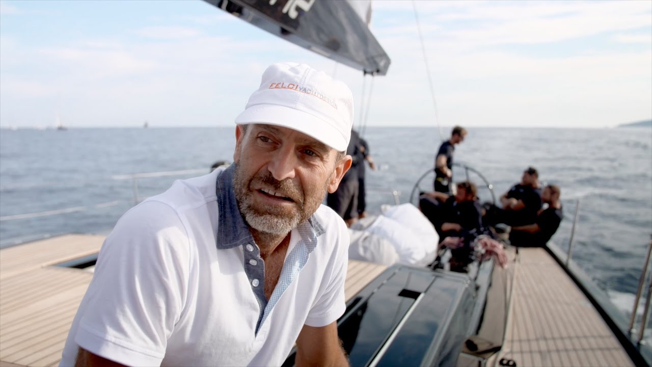 Интервью с Умберто Фельчи и владельцами Grand Soleil 58 на регате "Паруса Сен-Тропе"