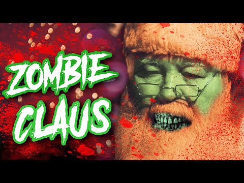 ZOMBIE SANTA in the House Party house! | Zombie Claus