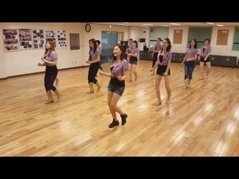 Ah si Line Dance (Demo & Walk Through)