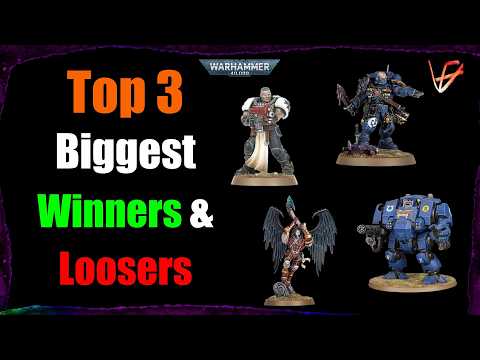Top 3 BIGGEST Space Marines WINNERS and LOSERS of the New Balance Dataslate | Warhammer 40K Tactics