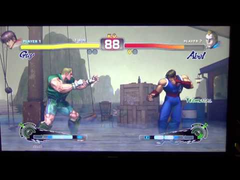 SCR Super Street Fighter 4 AE Top 32 NGL Mark Teddy (Guy) vs 801 Strider (Abel)