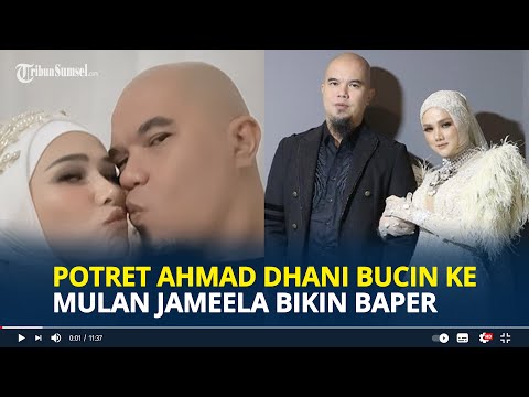 POTRET Bucin Ahmad Dhani ke Mulan Jameela, Cium Bibir Hingga Panggilan Kesayangan