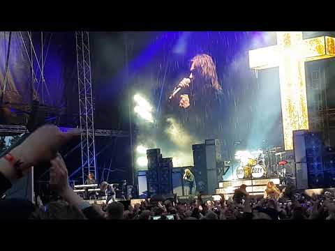 Ozzy Osbourne - Crazy Train live  Rockfest 2018 hyvinkää  Finland