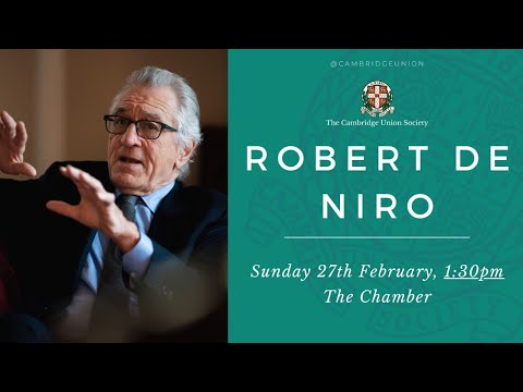 Robert De Niro | Cambridge Union