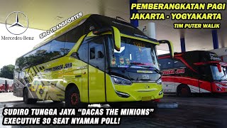 Download lagu BUS SUDIRO PAGI KE JOGJAKARTA!! Sudiro Tungga Jaya 'Dacas' Bus Angkatan Pagi  yang NYAMAN. mp3