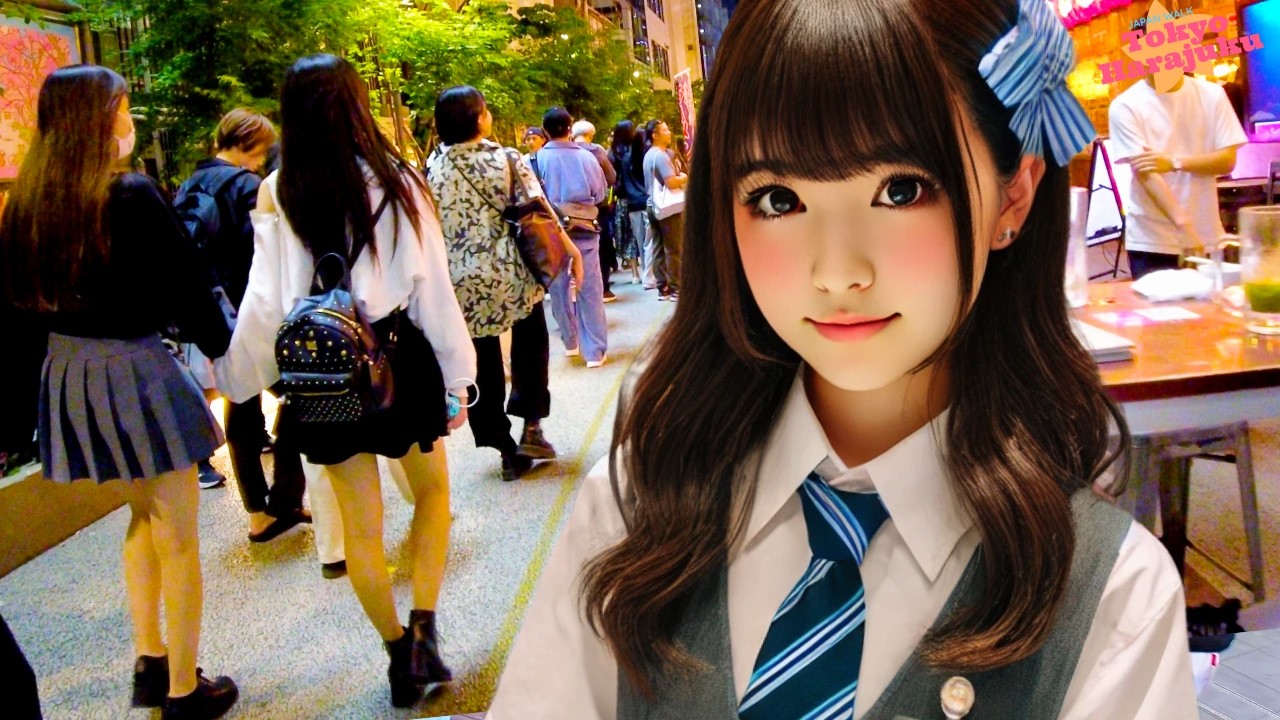 Tokyo Harajuku 👍 Welcome♪ 💖 4K Nonstop 1 Hour 💖