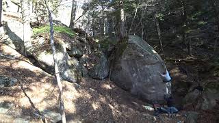 瑞牆山 大面岩下エリア 生命力[初段]